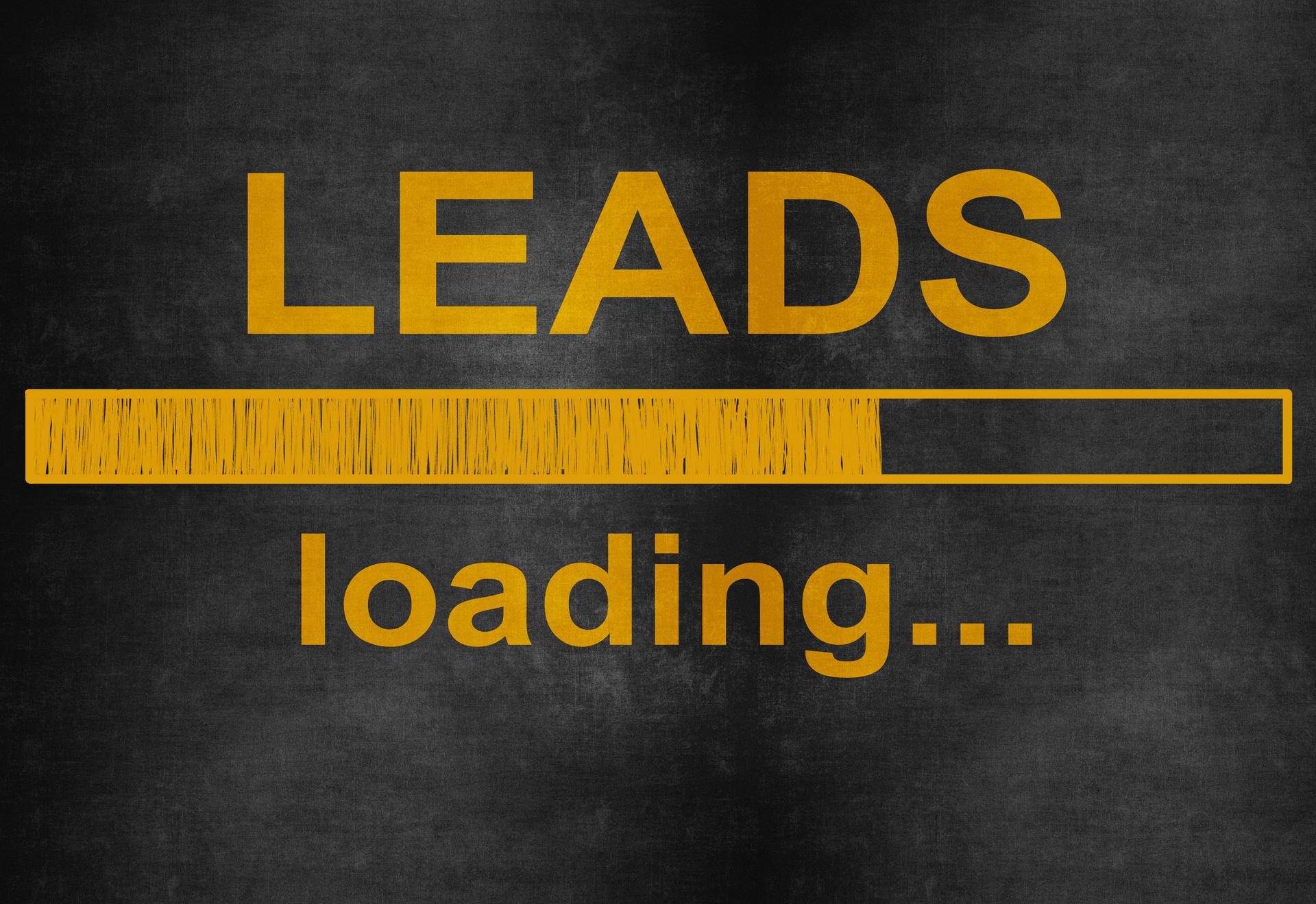 Lead Generation Loading Bar Concept